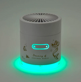 日本迪士尼USB风扇＋加湿器+LED灯