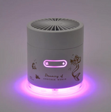 日本迪士尼USB风扇＋加湿器+LED灯