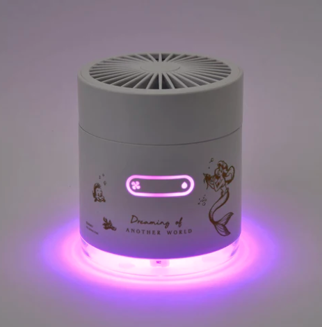 日本迪士尼USB风扇＋加湿器+LED灯
