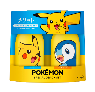 Japan KAO Kao Pokemon Cleansing Set 