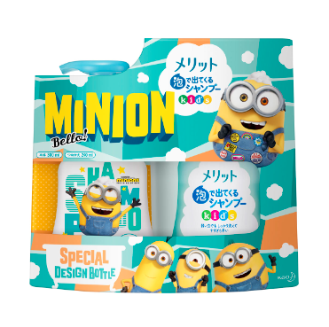 Japan KAO Kao MINIONS children's foam shampoo set (two options) 