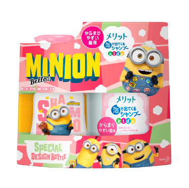 Japan KAO Kao MINIONS children's foam shampoo set (two options) 