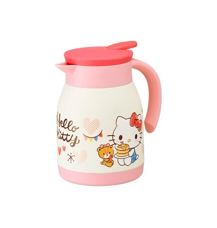 Japanese SKATER stainless steel cute pattern insulation kettle - (various options)