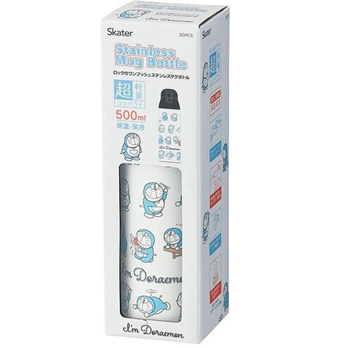 日本SKATER 哆啦A梦保温保冷瓶-500ml