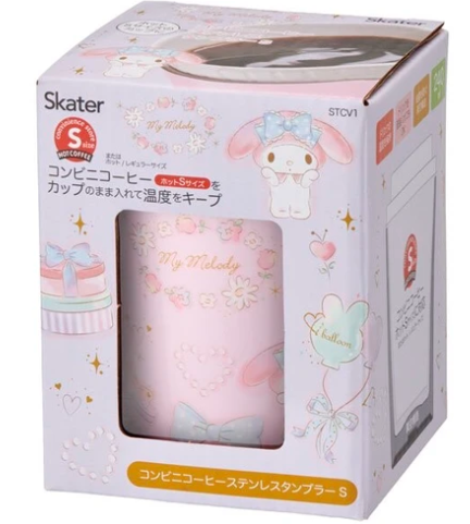 日本SKATER 保温保冷卡通咖啡杯-(多款可选）240ml
