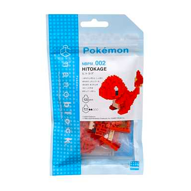 Pokemon NanoBlock Charmander 3D Puzzle