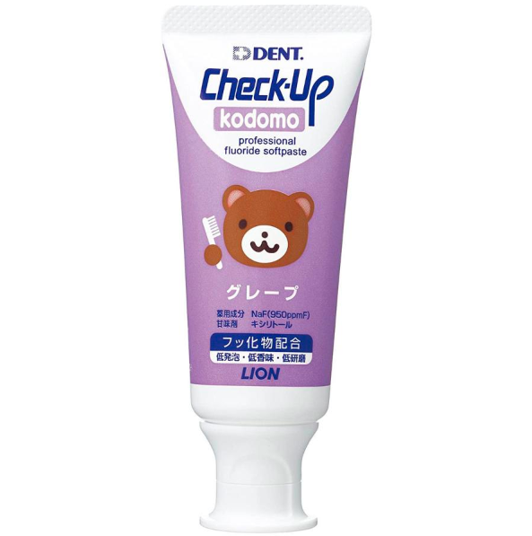 Japan LION Lion DENT check-up children's toothpaste- (various options)