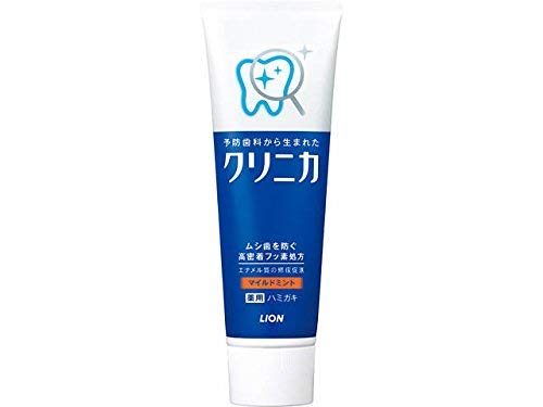 Japan LOIN Lion Enzyme Whitening Toothpaste Mild Mint Flavor (Orange) 130g
