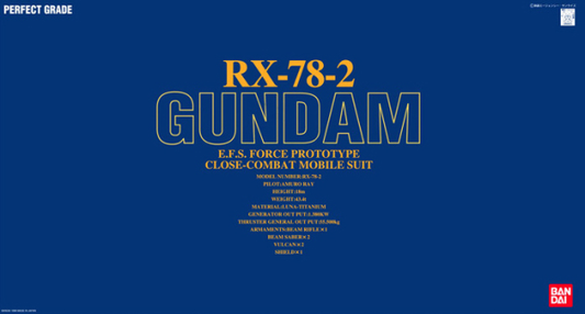 PG - Bandai - RX-78-2 GUNDAM