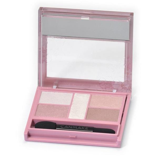 Japan CANMAKE limited five-color eye shadow - a variety of optional 