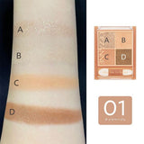 Japan CEZANNE four-color eyeshadow palette-01 color 