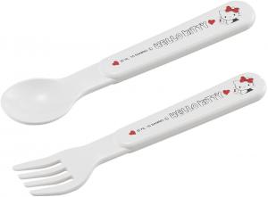 日本OSK HELLO KITTY 儿童餐具套装