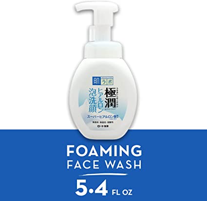 Japan HADALABO muscle research extremely moisturizing high moisturizing foam cleanser 