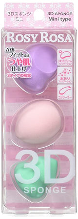 ROSY ROSA 3D Makeup Sponge-3pcs