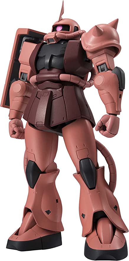 Gundam MS-06S Zaku II Char's Custom Model Anime Version Robot Spirits Action Figure