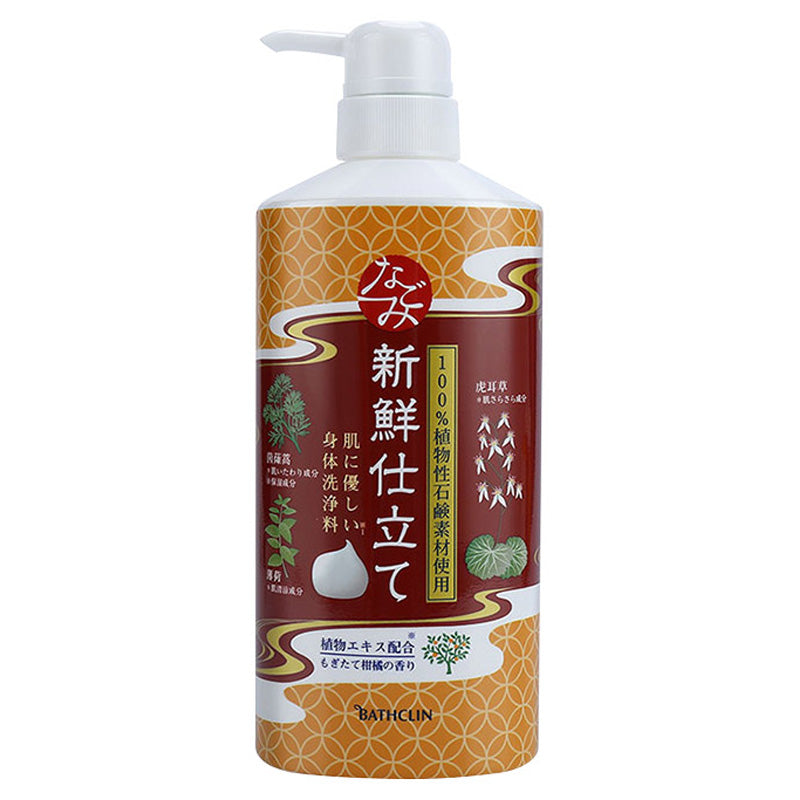日本Bathclin舒和草本沐浴露 600ml