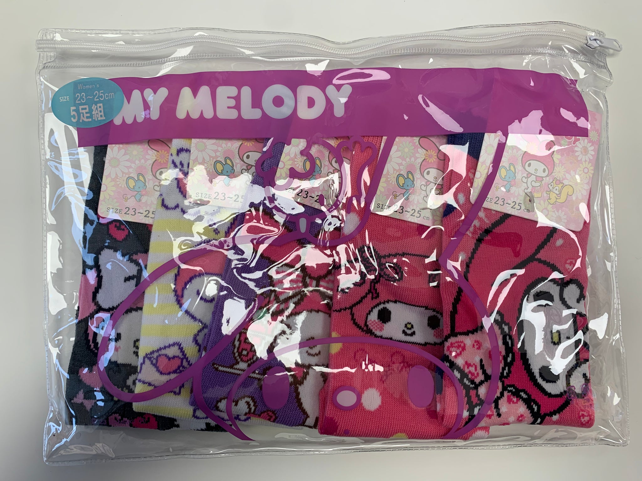 Sanrio Sanrio socks lucky bag (5 pairs)