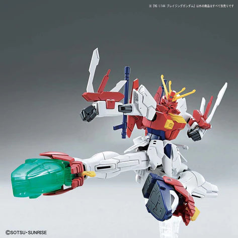 HIGH GRADE (HG) GUNDAM BREAKER BATTLOGUE 1/144 BLAZING GUNDAM