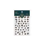 美甲貼紙 Nail Sticker -夜黑玫瑰 Black Rose