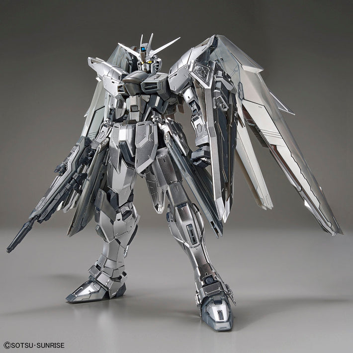 PRE-ORDER 2025 Q4 MG 1/100 THE GUNDAM BASE LIMITED FREEDOM GUNDAM Ver.2.0[SILVER COATING]