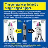 GODHAND PRECISION NIPPERS SPN-120 (WITH PROTECTION CAP)