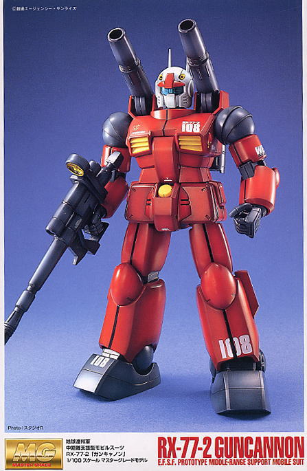 MASTER GRADE (MG) 1/100 RX-77-2 GUNCANNON