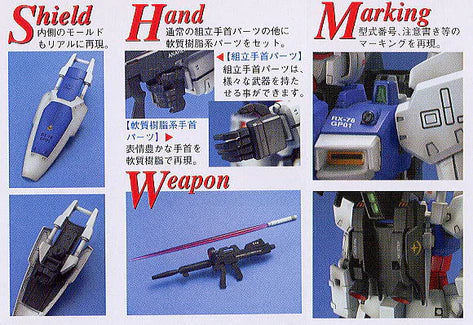 MASTER GRADE (MG) 1/100 RX-78GP01 GUNDAM GP01 ZEPHYRANTHES