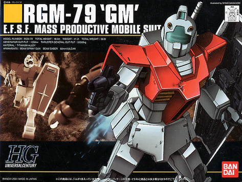HIGH GRADE (HG) HGUC 1/144 RGM-79 GM