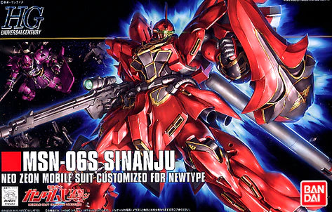 HIGH GRADE (HG) HGUC 1/144 MSN-06S SINANJU