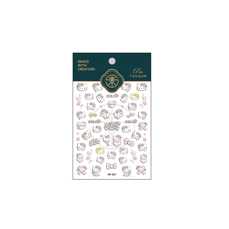 美甲貼紙 Nail Sticker-Melody, Hello kitty