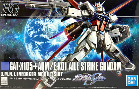 HIGH GRADE (HG) HGCE 1/144 GAT-X105+AQM/E-X01 AILE STRIKE GUNDAM