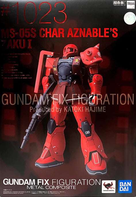 GUNDAM FIX FIGURATION METAL COMPOSITE (GFFMC) GUNDAM THE ORIGIN MS-05S CHAR AZNABLE'S ZAKU I