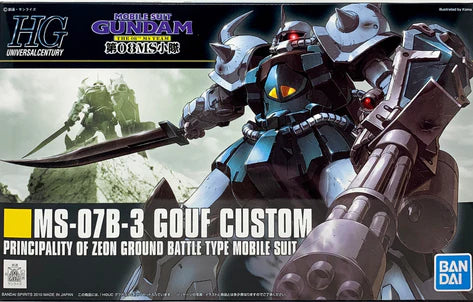 HIGH GRADE (HG) HGUC 1/144 MS-07B-3 GOUF CUSTOM