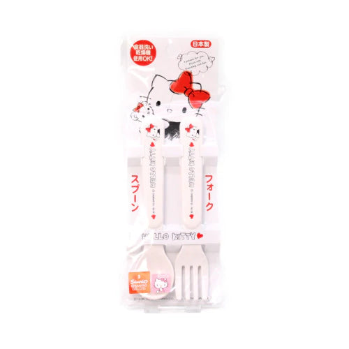 日本OSK HELLO KITTY 儿童餐具套装