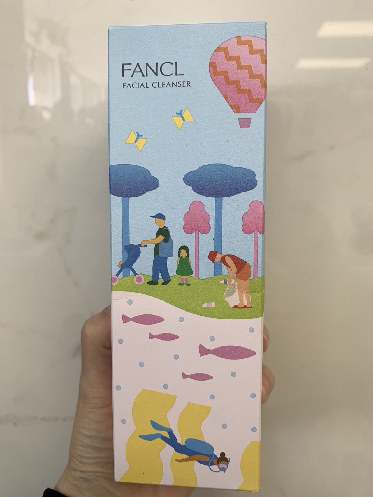 Japan FANCL 2023 limited edition foaming facial cleanser