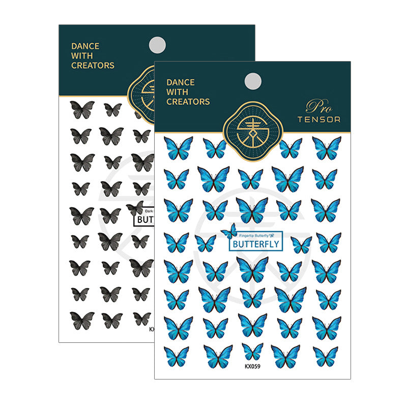 美甲貼紙 Nail Sticker- 蝴蝶 Butterfly