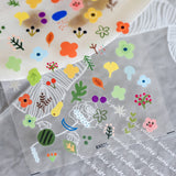 美甲貼紙 Nail Sticker- 可愛花朵