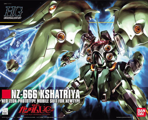 HIGH GRADE (HG) HGUC 1/144 NZ-666 KSHATRIYA