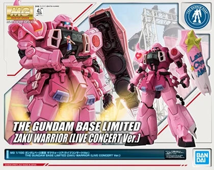 MG 1/100 THE GUNDAM BASE LIMITED ZAKU WARRIOR (LIVE CONCERT Ver.)
