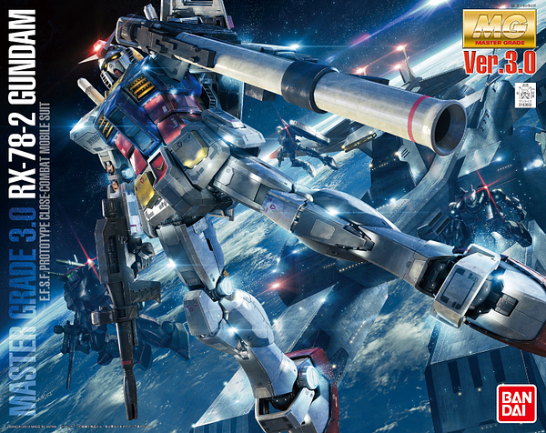MASTER GRADE (MG) 1/100 RX-78-2 GUNDAM VER 3.0