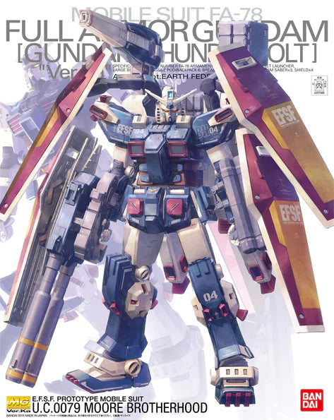 MASTER GRADE (MG) 1/100 FA-78 FULL ARMOR GUNDAM (THUNDERBOLT) VER.KA 