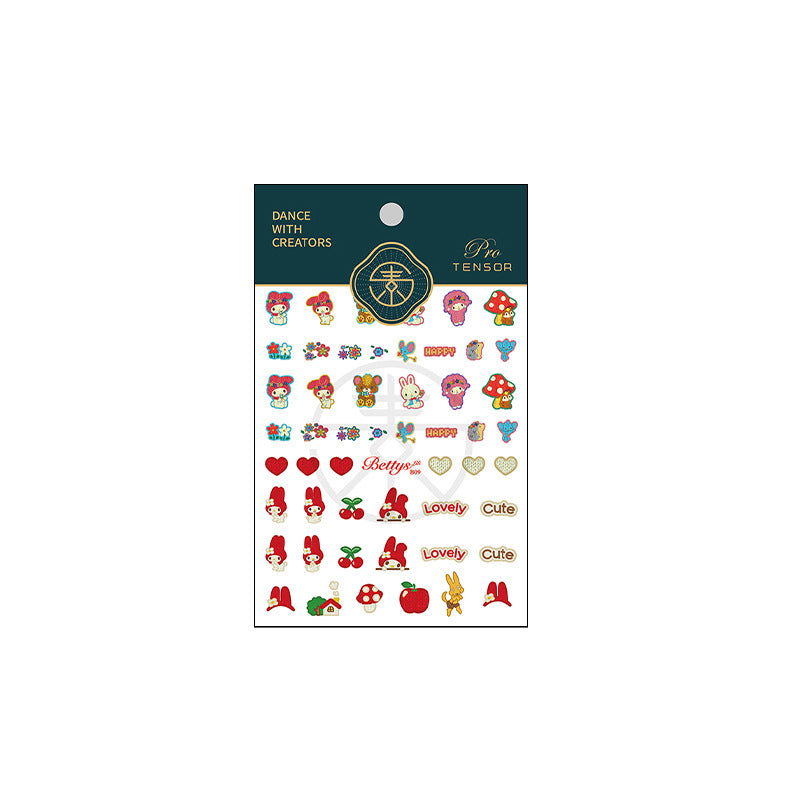 美甲貼紙 Nail Sticker-Melody, Hello kitty