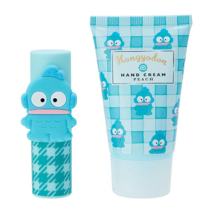 Sanrio Hangyodon Moisturizing Hand Cream &amp; Lip Balm Set