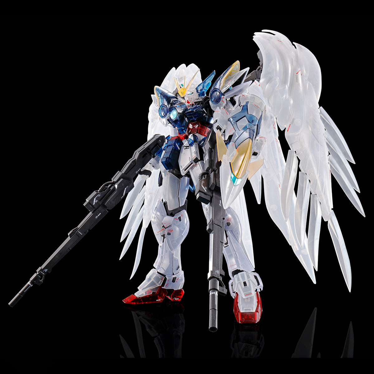 MG 1/100 THE GUNDAM BASE LIMITED WING GUNDAM ZERO EW Ver.Ka [CLEAR COLOR]