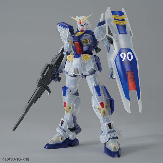 MG 1/100 THE GUNDAM BASE LIMITED GUNDAM F90[CLEAR COLOR]