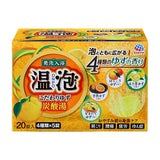 日本EARTH温泡碳酸汤-20粒-三款可选（森林味&柚子味&蜜桃味）