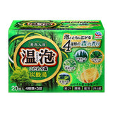 日本EARTH温泡碳酸汤-20粒-三款可选（森林味&柚子味&蜜桃味）