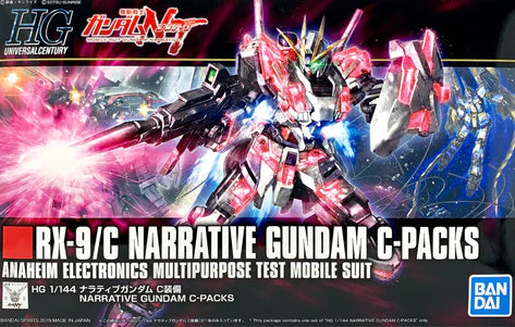 HIGH GRADE (HG) HGUC 1/144 RX-9/C NARRATIVE GUNDAM (C-PACKS)