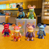 Domestic products Genuine MINISO Violent Bear Transparent Blind Box Hand-do Decoration-Random Style