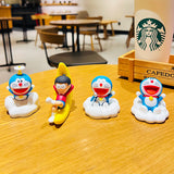 Domestic products authorized Doraemon Night Tour Starry Sky Series Blind Box Hand Office Aberdeen - Various options